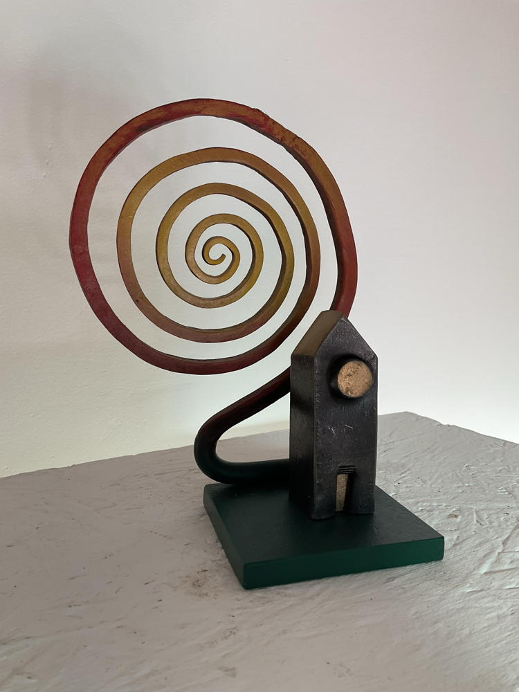 haus mit spirale